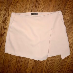 Express Light Pink Envelope Skort